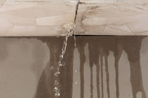 Professional Sewage Cleanup technician working in Burns, WY